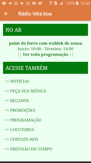 Rádio Véia Boa Screenshot 0