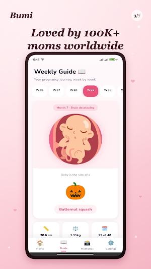 Bumi: Pregnancy Tracker Screenshot 3