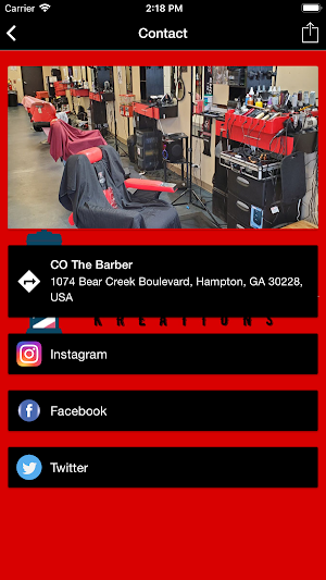 CoTheBarber Kreations Screenshot 2