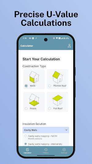 Mannok U-Value Calculator Screenshot 0
