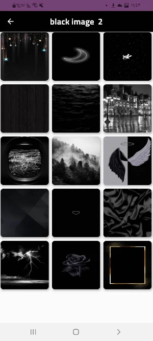 black image Screenshot 2