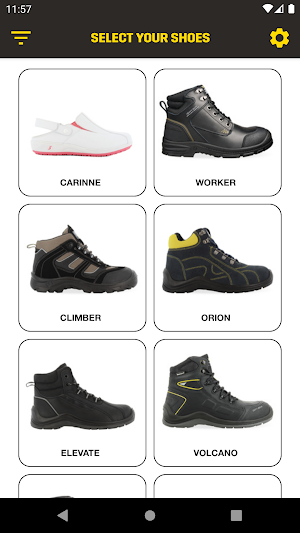 Safety Jogger FootSizer Screenshot 1