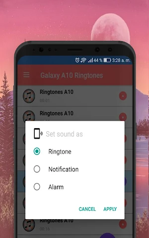 Galaxy A10 Ringtone Screenshot 2