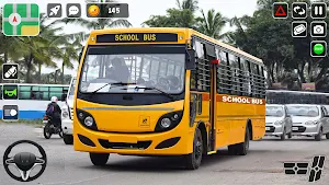 Indian School Bus 3D Simulator Screenshot 2