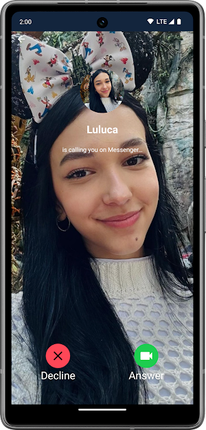 Jogo da Luluca Chamada Falsa Screenshot 3
