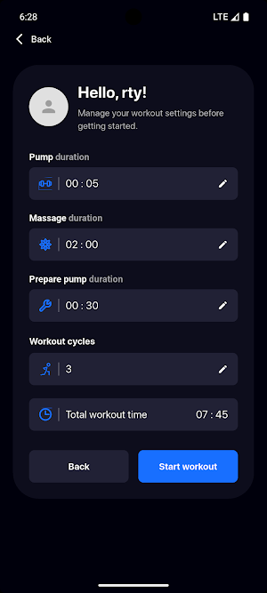 EMW Session Tracker Screenshot 1