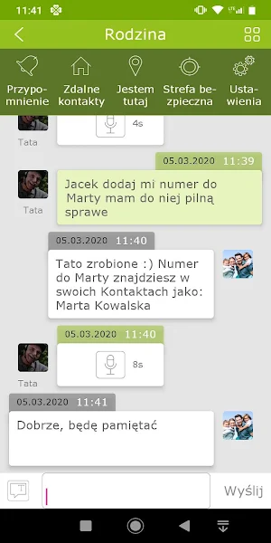 4family- Remote care over loved ones Screenshot 2
