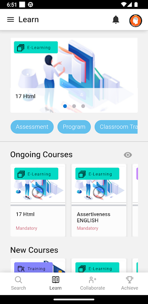 Siksha LMS Screenshot 1