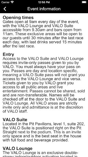 VALO500 Screenshot 1