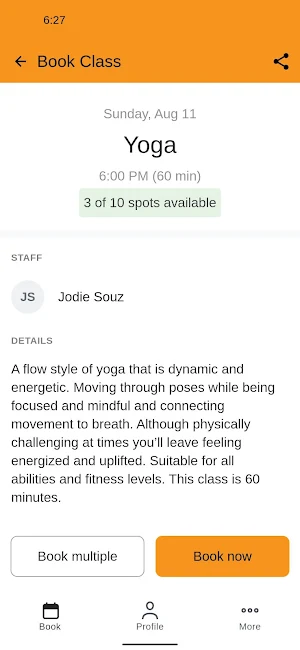 One Fitness 24/7 Screenshot 2