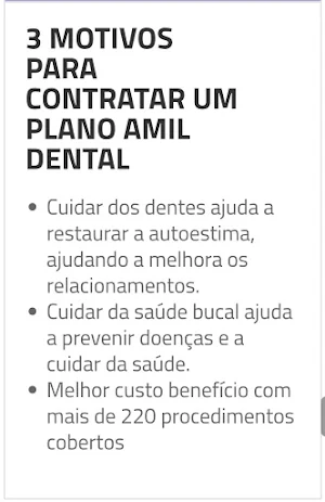 Amil Dental + Planos Odontológicos Diversos Screenshot 3