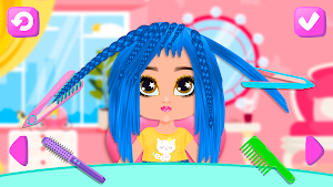 Hairstyle Games for Kids Screenshot 0