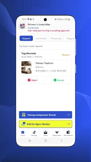AmogOnline Vendor Screenshot 1