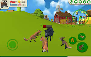 Fox Family - Animal Simulator 3d Game Screenshot 0