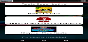 Radios De Lambayeque Screenshot 0