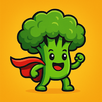 Super Broccoli Healthy Jump