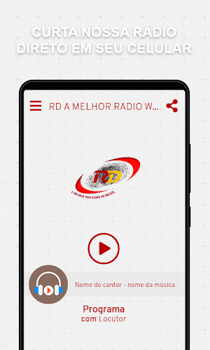 RD A Melhor Radio Web do Brasil Screenshot 0