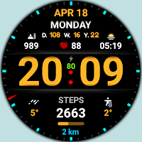 WIN Dgt Super22 MOD watch face