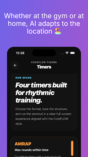 CoreFlow: AI Personal Trainer Screenshot 2