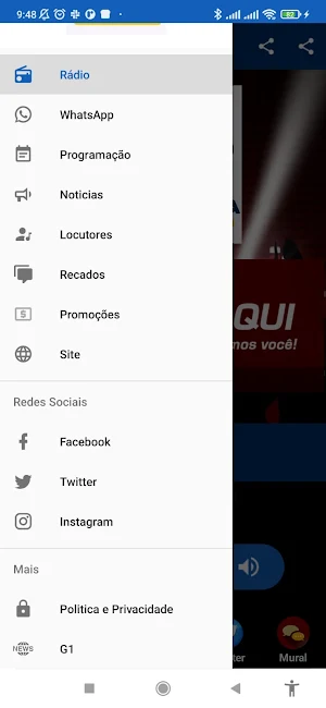 Rádio Caricia FM Screenshot 2