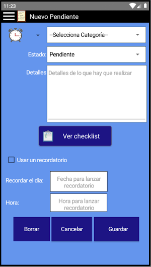 Mis Pendientes Screenshot 2