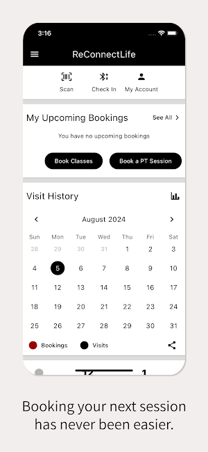 ReConnectMindBody Screenshot 1