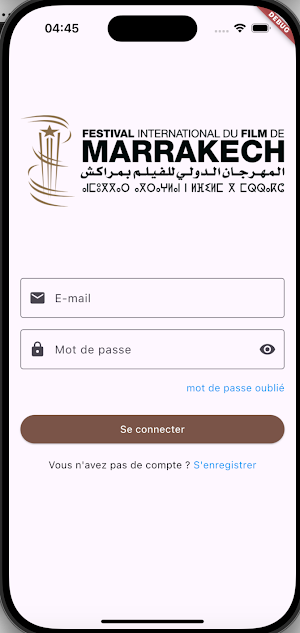 MARRAKECH FESTIVAL APP Screenshot 0