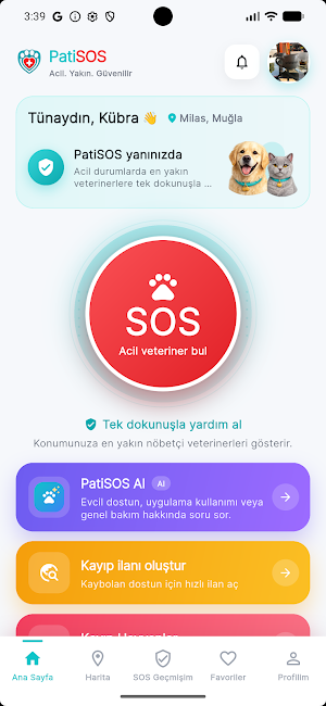 PatiSOS Screenshot 2