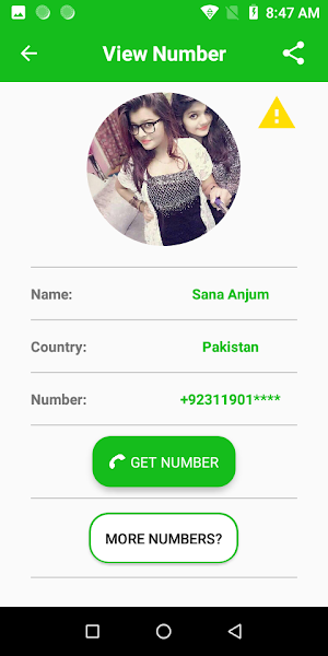 Pakistan Girls Number for Call Screenshot 3