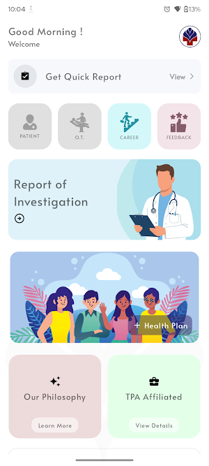 MahavirHospitals Screenshot 2