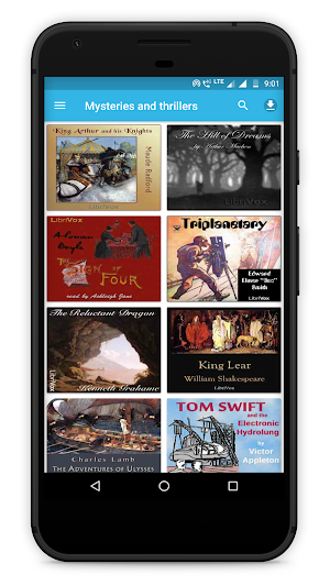Mysteries and Thrillers Audiobooks Screenshot 0