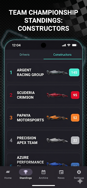 GridStart: Motorsport Schedule Screenshot 1