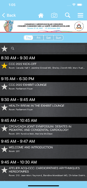 Canadian Cardio Congress Screenshot 3