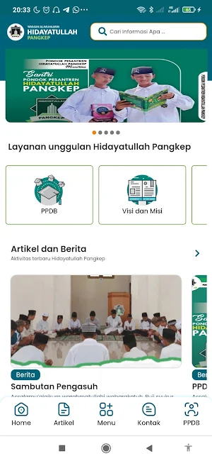 Aplikasi Hidayatullah Pangkep Screenshot 0