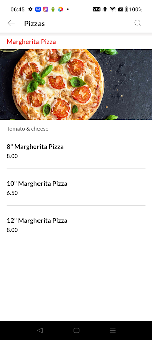 Regency Pizza Screenshot 2