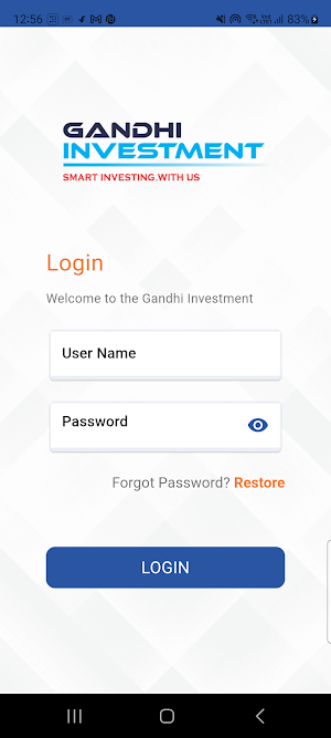 Gandhi Investment Screenshot 2