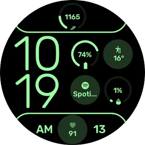 Outdoor - Wear OS Watchface Screenshot 0