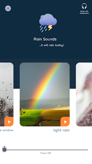 Rain Sounds Screenshot 2