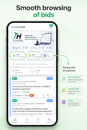 Tender Hub Screenshot 0