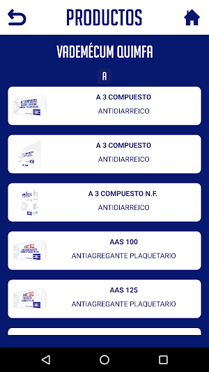 Quimfa Vademecum Screenshot 1