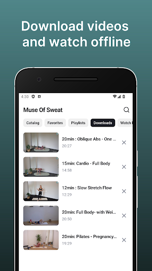 Muse Of Sweat Screenshot 1