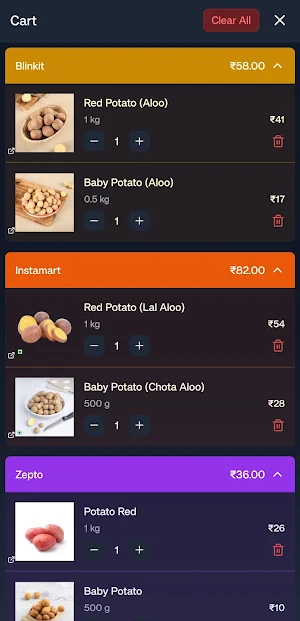Comparify: Compare & Save Screenshot 2