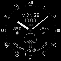 Minimal Black v31 Watch Face