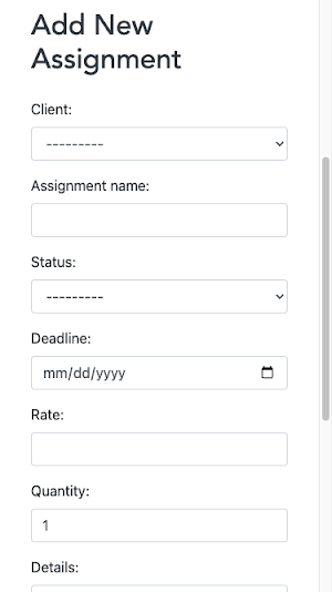 Freelancer Dashboard Screenshot 2