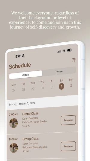 Reformed Pilates Studio LLC Screenshot 3