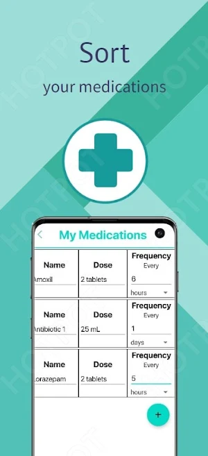 Symptom Diary Screenshot 2