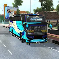 BUSSID Mata Runtext Bus