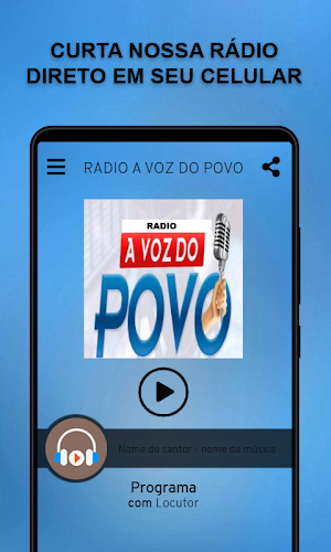 RADIO A VOZ DO POVO Screenshot 1
