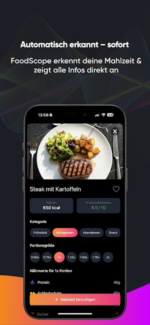 FoodScope Screenshot 2
