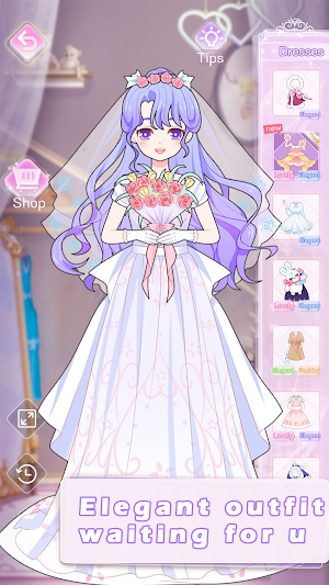Vlinder Princess2：doll dress up games,style avatar Screenshot 2